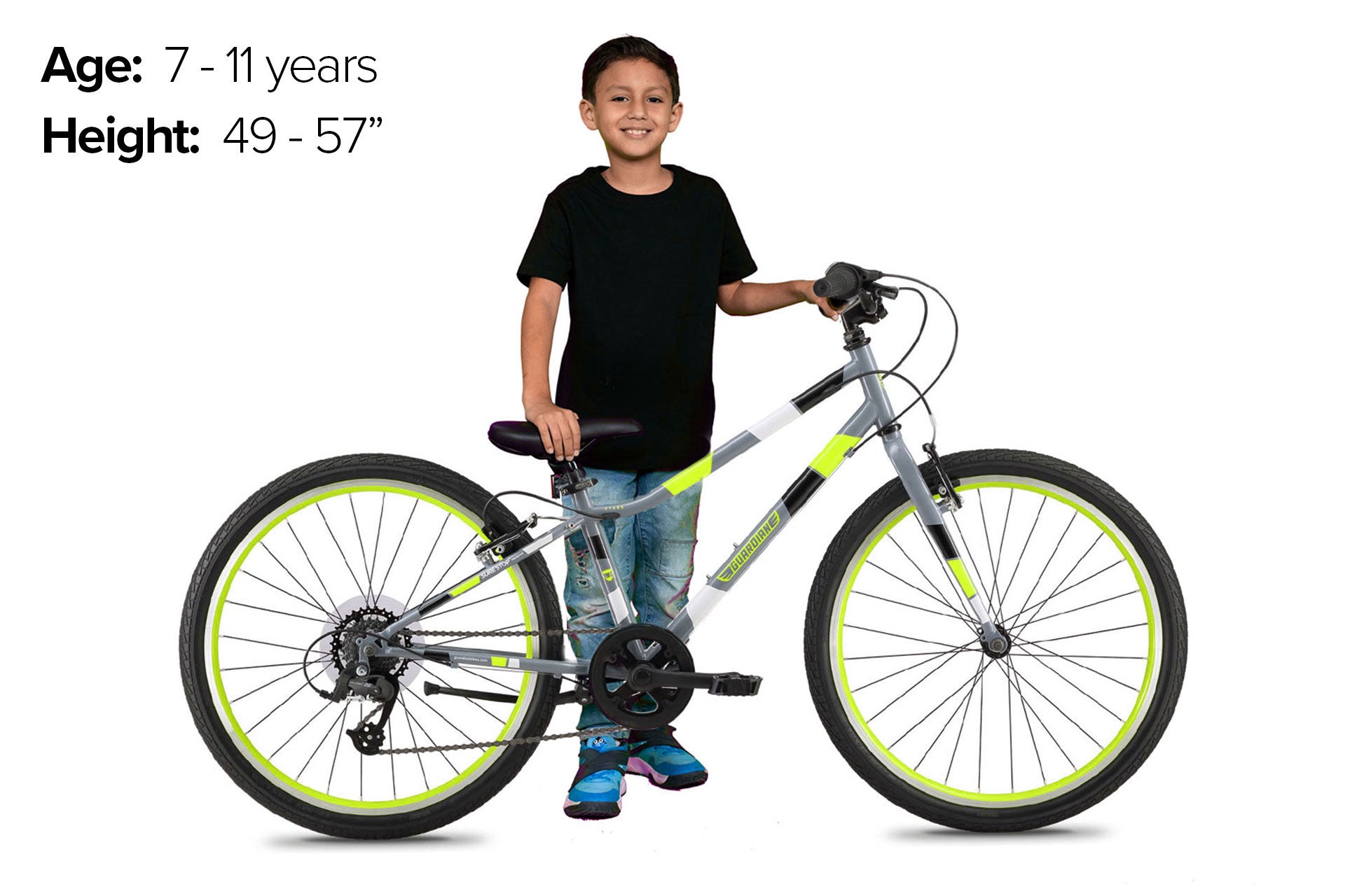 24 In Bike 24 Inch Kids Bikes w/ Award-Winning SureStop – Guardian Bikes®