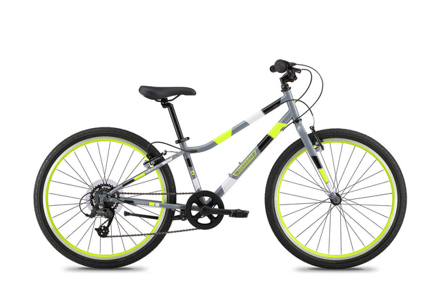 Thumbnail for 24 Inch Bike - Grey Electric Lime