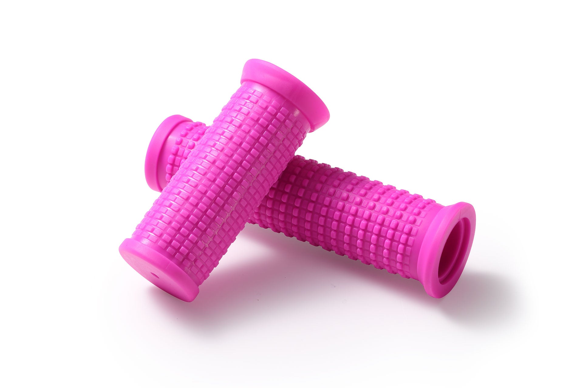 Pink Top Mountain Bike Grips Colored Grips - Main Image
