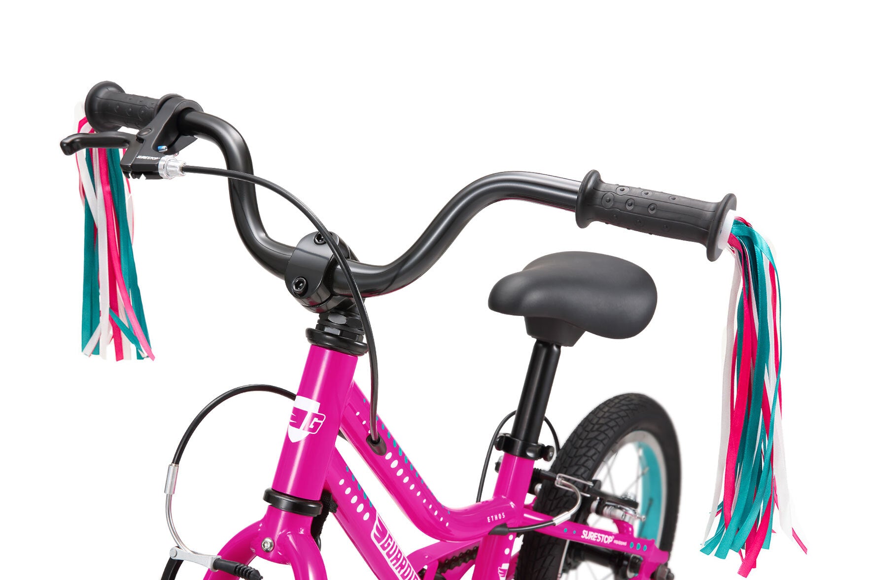 Pink Bike Handlebar Grips With Tassels Almencla Girls Bike