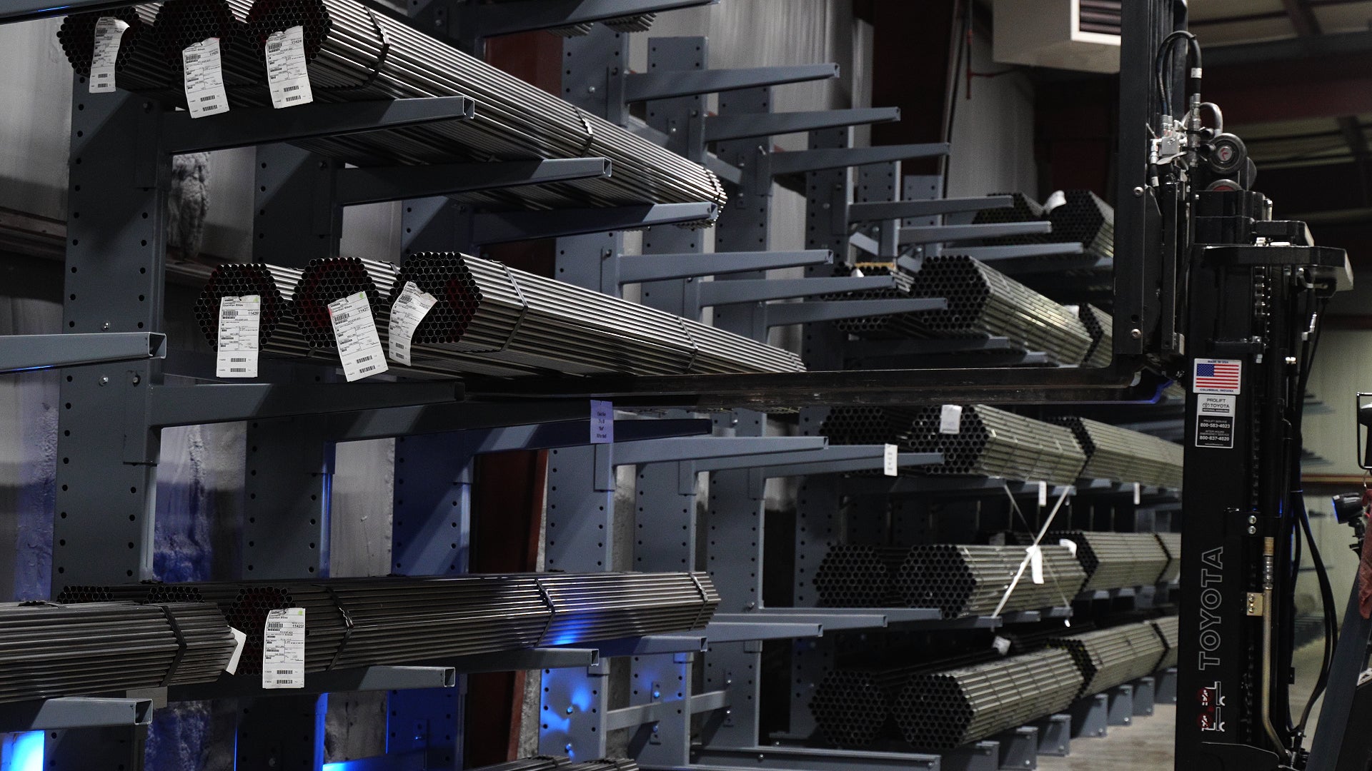 Steel delivery process